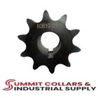  60 Roller Chain Sprocket B Type 1  Bore 10 Tooth 60b-10-1 1