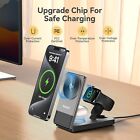 Us Qi2 3in1 15w Fast Wireless Charging Dock Station For Apple Watch Iphone 16 12