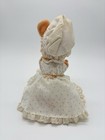 Eden Beatrix Potter Lady Mouse Plush White Ruffled Dress 10  Vintage 1980  read 