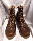 Vintage Weinbrenner Gary Borger The Ultimate Wading Shoe Brown Fishing Boots Sz