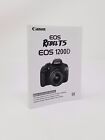 Canon Rebel T5 Eos 1200d Instruction Owners Manual Book New