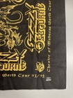 Vintage 1991 Ozzy Osbourne Theatre Of Madness Tour Bandana Winterland Usa