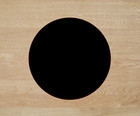 Circle Sticker Vinyl Decal Pick Size Color Car Bumper Window Art Wall Dot Sign