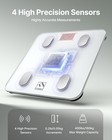 Renpho Digital Bathroom Scale With Step-on Technology Body Weight Scale 400lbs