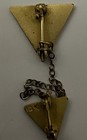 Ladies Auxiliary Fra Usn Usmc Pin W  10k Gold Dangle Pin Usnmc  15 In Logo Rare