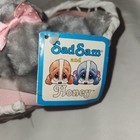 Vintage Applause Rare 1989  Sad Sam Plush Honey In Basket A 6 5    W tags
