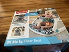 Fisher-price Sit-me-up Floor Seat  Blue Geo  Max Weight 25lb