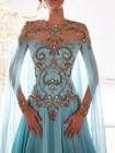 Exquisite Beaded Evening Dress Elegant Floor-length Mother Of The Bride Dresses