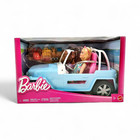 Barbie Doll Vehicle Playset With Accessories  1 Car   2 Dolls