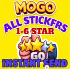 Mogo Stickers 1-6 Stars    slots Partners     for Monopoly Go   Cheapest    super Fast