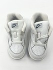Vintage 1998 Baby Nike Leather Gts Ii White Navy Sz 7c Shoes