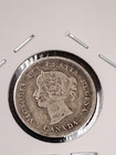 1885 Canada Silver   925  5 Cents - Canadian Coin 
