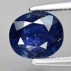 1 17 Ct Natural Blue Sapphire Heated Only Madagascar Oval Shape Loose Gemstone