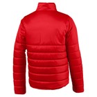 Puma Liga Padded Full Zip Jacket Youth Boys Red Casual Athletic Outerwear 655625