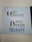 2 Vtg 1987 Ozzy Osborne randy Rhoads Tribute Promotional Use Only store Ad 