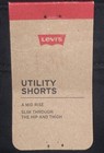 Nwt Levi s Women   s Slim Fit Utility Shorts - U Pick Color And Size - Msrp  49 50