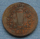 1863 Pike Slip Shades Charles A  Luhrs 77 Water St Ny Civil War Token Store Card