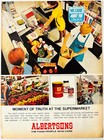 1972 Albertsons Supermarket Advertisement Vintage Grocery Stores Dww10f