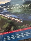 Rocky Mountain Railtours Canadian Rockies Large Poster 30  X 24  Good Condition