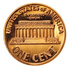1961  p  Choice Gem Proof Lincoln Memorial Cent Red Penny mirror Finish Free S h