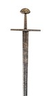 Medieval Sword  12    13  Century   very Rare  With Marks On The Blade 