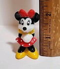 Vintage Walt Disney Parks Minnie Mouse Bone China Figure Miniature 