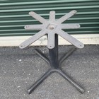 Vintage Industrial Dining Table Base Cast Iron Stand 28h X 18wx18w Local Pick Up
