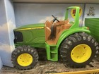 Vtg John Deere Ertl  60th Anniversary 1 16 Scale Utility Tractor W  Wagon