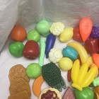 Vintage Play Food Lot Fisher-price   Mtc Pretend Kitchen Food Over 50 Pieces