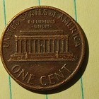 1980 Lincoln Memorial Small Cent Bronze Bn Circulated Us One Cent Coin Penny