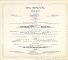 1926 Canadian Pacific Railroad Menu Great Graphics Indian Killing Buffalo