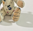 World Of Miniature Bears Jointed Teddy Bear W  Green Ribbon 2002