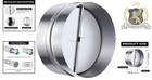 6-inch Backdraft Damper  Reliable Airflow Preventer For Hvac Efficiency