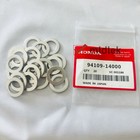 20pcs 14mm Oil Drain Plug Crush Washers 94109-14000 For Honda acura