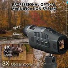 Night Vision 1080p Monocular Binoculars 5x Digital Zoom 850nm Infrared Telescope