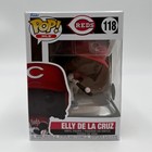Funko Pop  Elly De La Cruz Cincinnati Reds Mlb Vinyl Figure  118 W protector