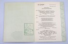 Vintage 1949 The Georgian Room Restaurant Menu Olympic Hotel Seattle Wa