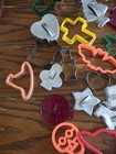 Old Cookie Cutters  Vintage Bulk Lot Of 55  Holiday  Various Designs  