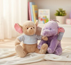 Nwt Disney Heffalump Lumpy Plush   Roo Kangaroo Stuffed Toy Set Of 2