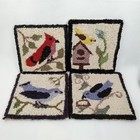Mcm Textile Salesman Sample Rug Set Bute Arran Baddeck Nova Scotia Canada 1950s