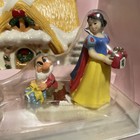 2003 Disney Snow White   7 Dwarfs Collectible Porcelain Village Light Up Nip