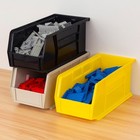 Akro-mils 30230 Akrobins Plastic Storage Bins  11 x5 x5   Yellow  12-pack