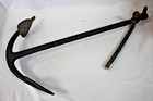 Antique Cast Iron Kedge Anchor Maritime Nautical Sea Anchor 28  15 Lbs