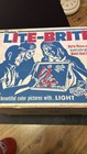 Vintage Lite Brite Hasbro 1967 Light Bright Original Pegs Peg Storage Box Tested