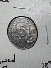 1928 Canada 5 Cents Cleaned