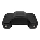 82l Atv Rear Passenger Pad Seat Cargo Storage Helmet Trunk Box Luggage Lounger