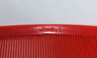Vintage Goody Rat Tail Parting 8  Comb Red Made In Usa