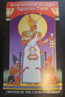 Brotherhood Of Light Tarot Deck And Book Set By C c  Zain  hard Cover Spec  Ed 