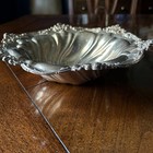 Lovely Decorative Solid Sterling Silver Bowl  9-7 8   370  Grams  Use Or Scrap
