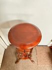 Victorian Style Mahogany Plant Stand